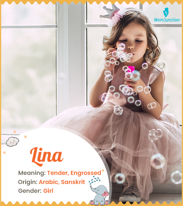 Lina, a delicate, timeless, and versatile name with multiple origins
