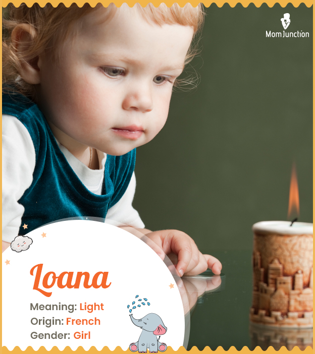 Loana, meaning light