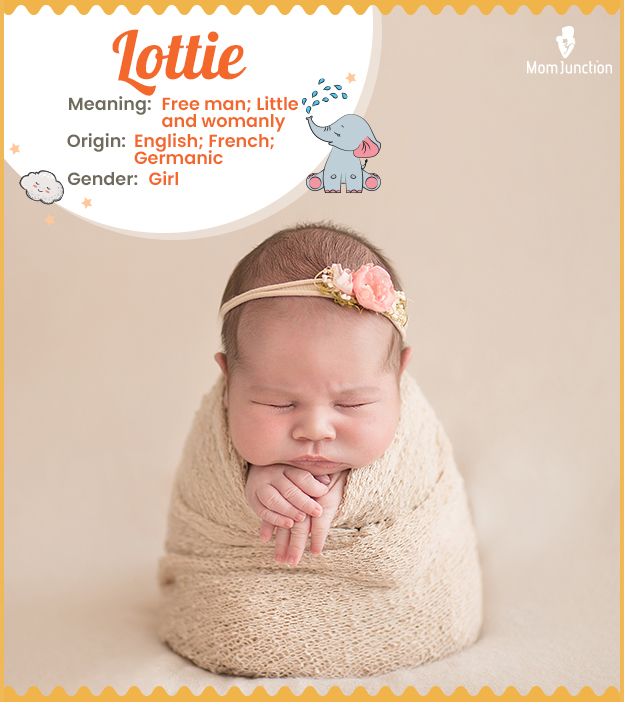 Lottie, a chirpy youthful name for your girl