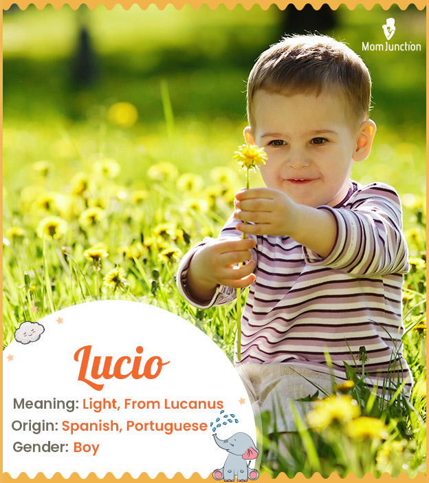 Lucio means light
