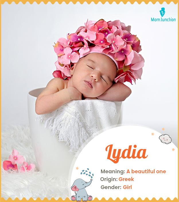 Lydia Name Meaning, Origin, History, And Popularity