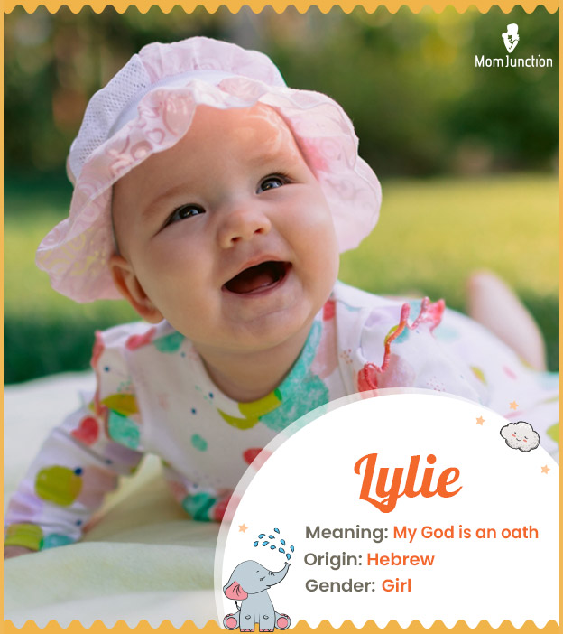 Lylie means my god is an oath