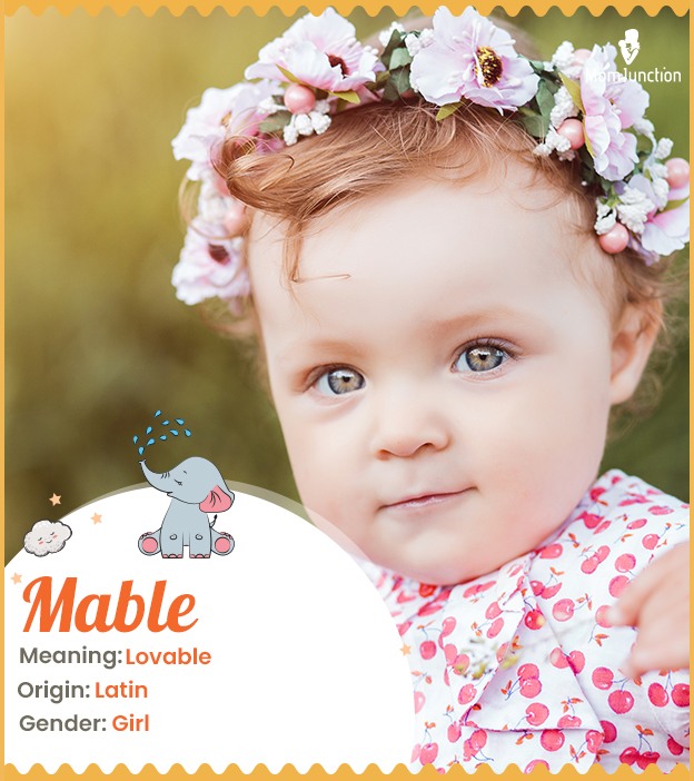 Mable means lovable