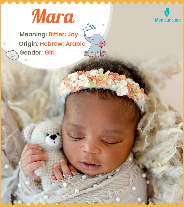 Mara, filled with pure joy