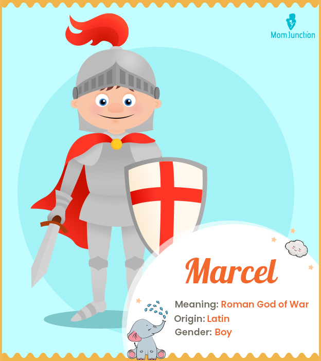 Marcel, meaning the God of War