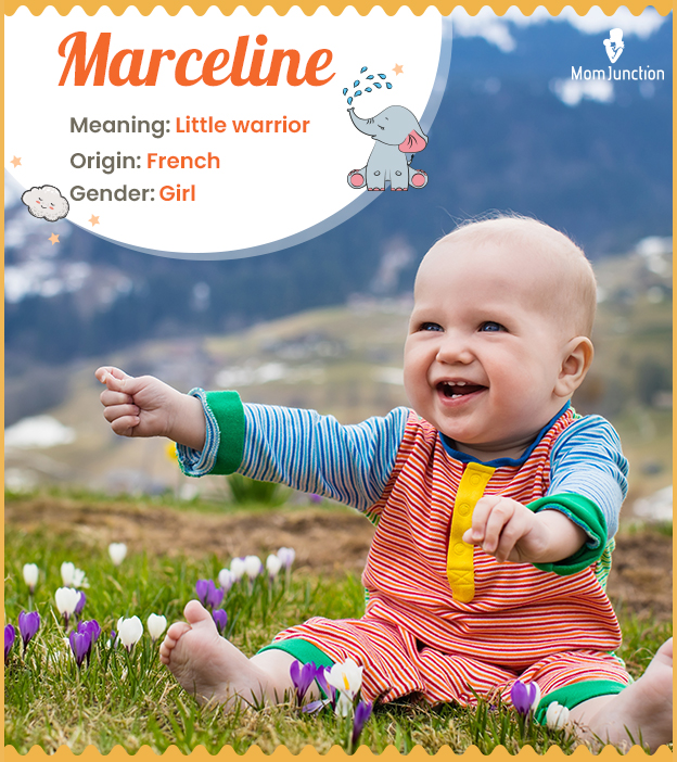 Marceline, meaning little warrior