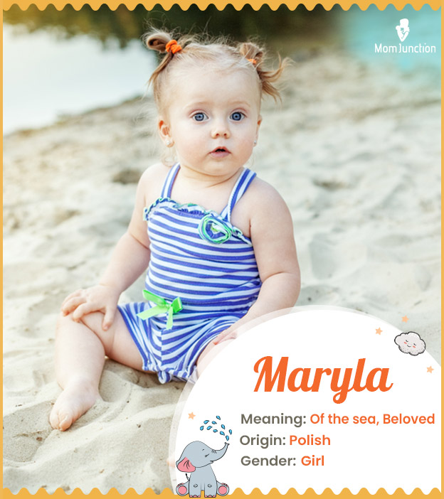 Maryla means drop of the sea
