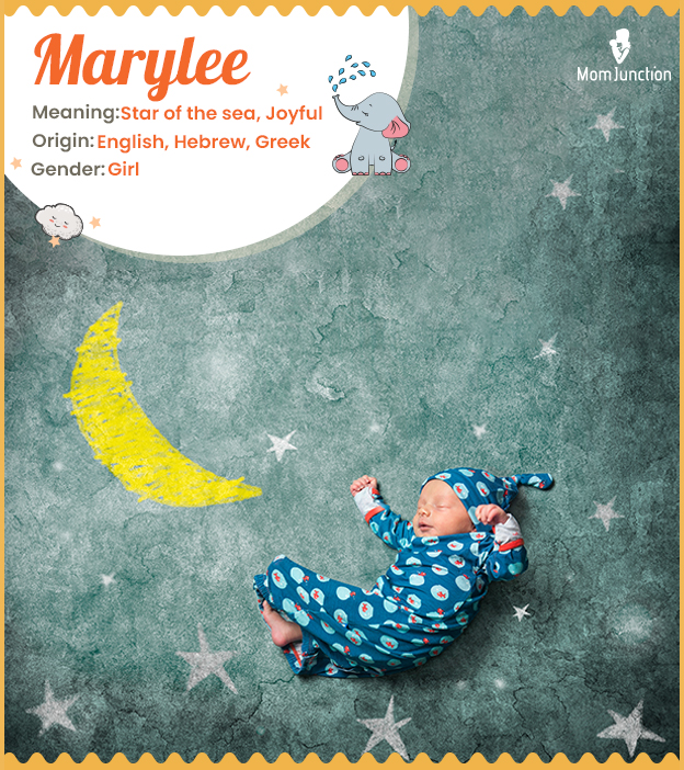 Marylee, a child representing star