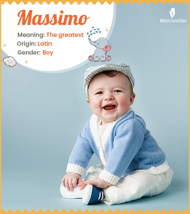 Massimo Name Meaning, Origin, History, and Popularity