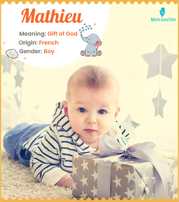 Mathieu, meaning gift of God