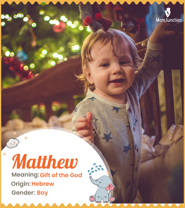 Matthew, a precious gift of God