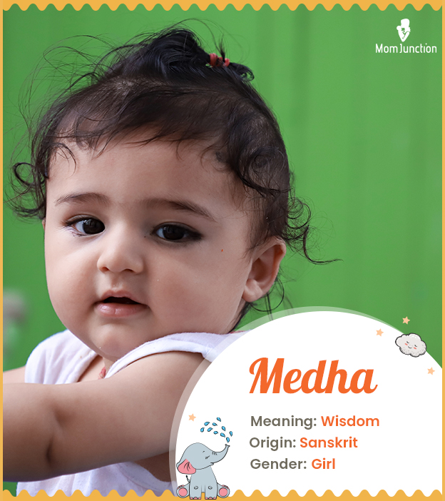 Medha means wisdom