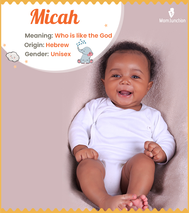 Micah, a unique Hebrew name