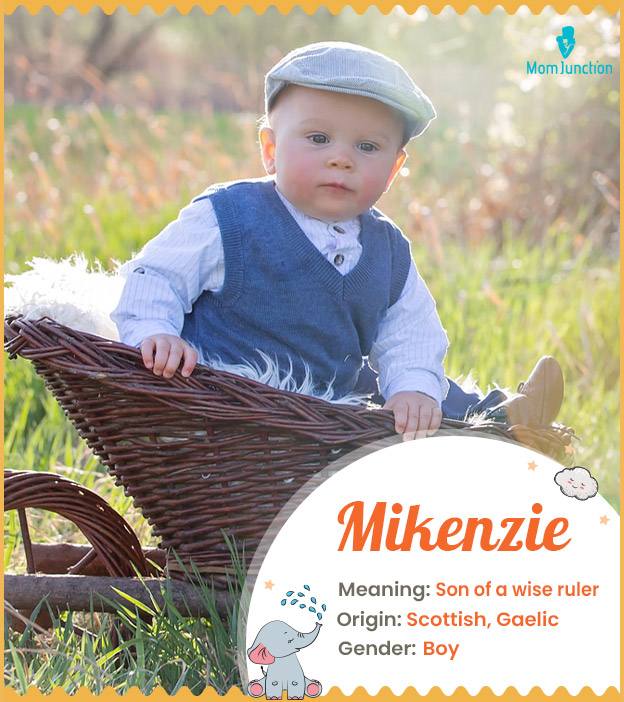 Mikenzie, a Scottish masculine name