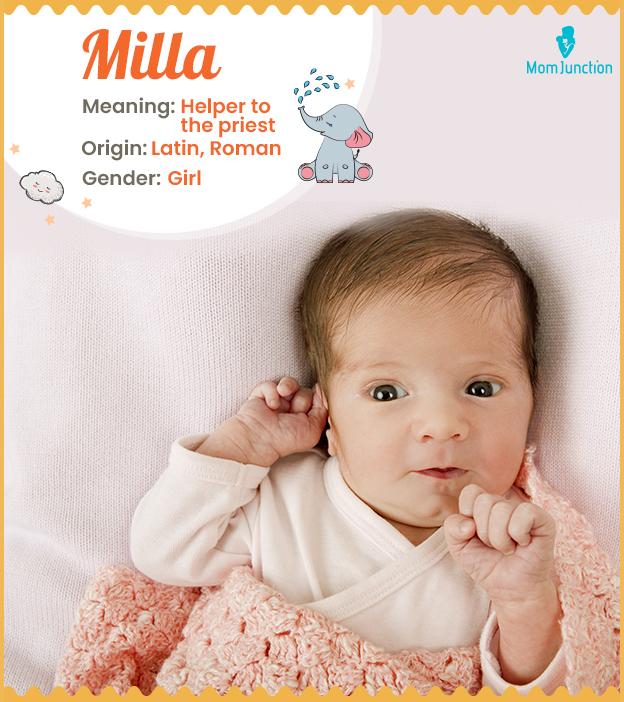 Was Bedeutet Der Name Milla Milla Meaning, Origin, History, And Popularity
