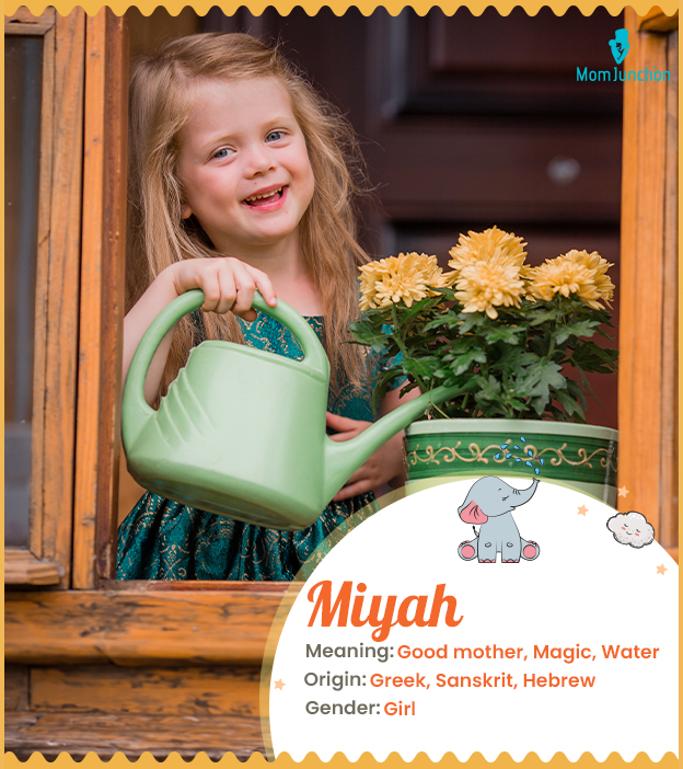 Miyah, a beautiful multicultural name