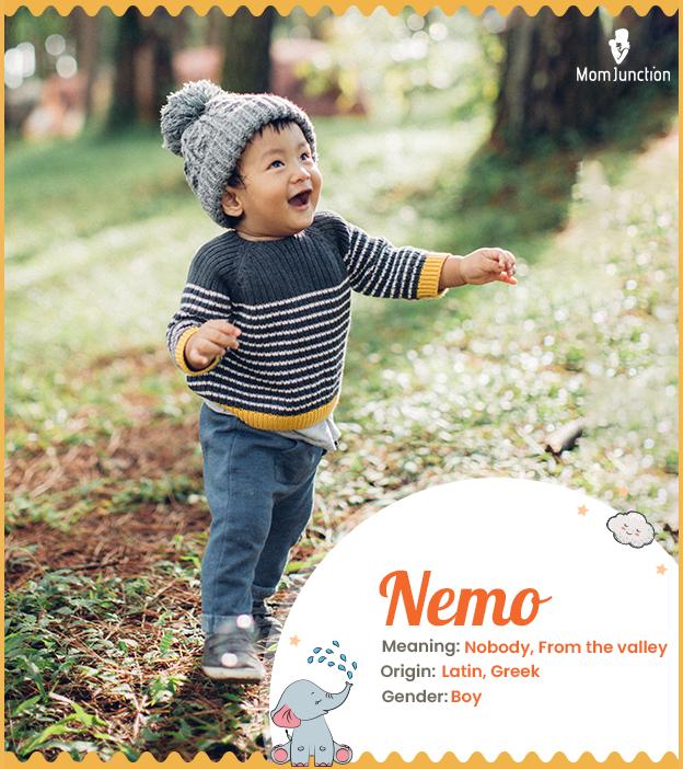 Nemo Name Meaning, Origin, History, And Popularity