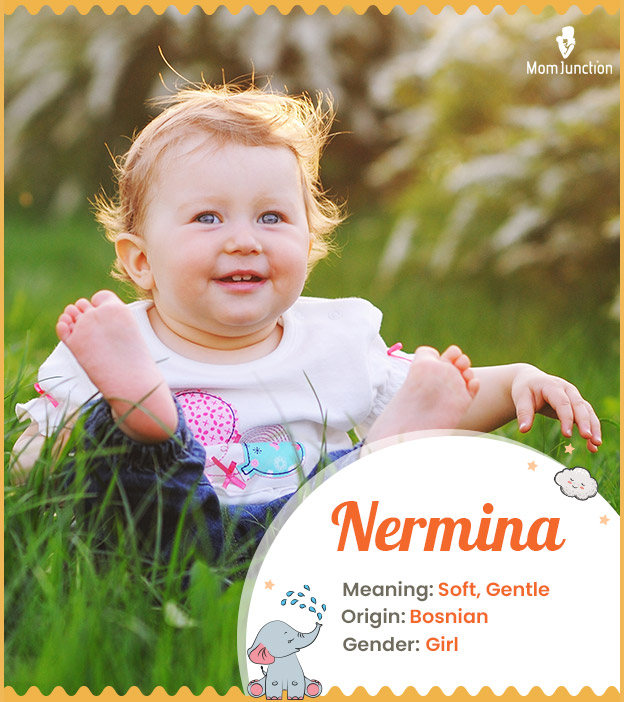 Nermina means soft and gentle.
