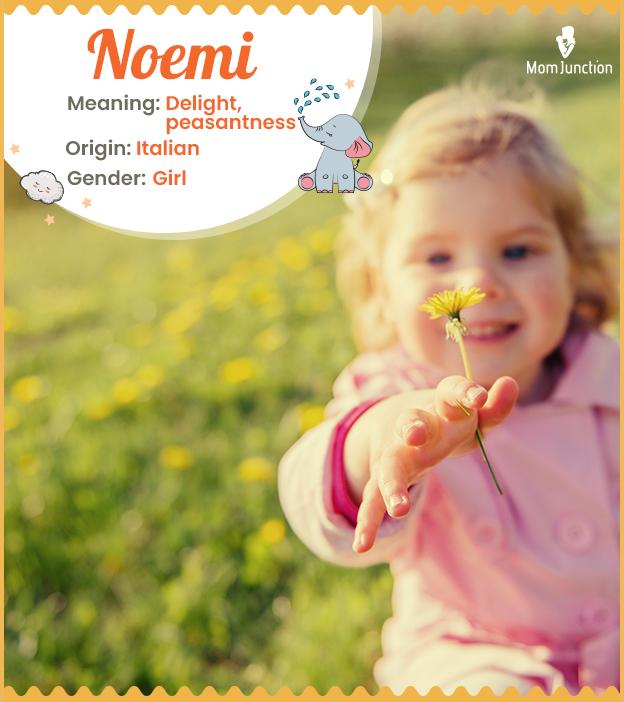 Noemi Name Meaning, Origin, History, And Popularity