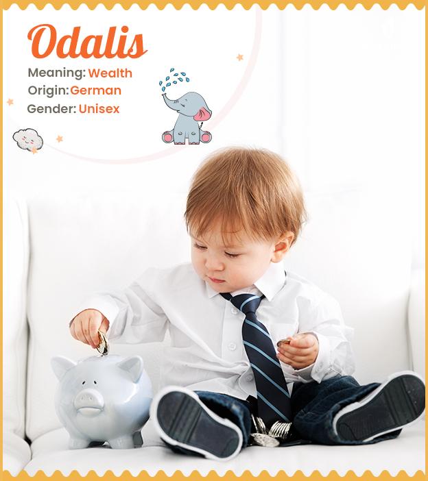 Odalis meaning Wealt