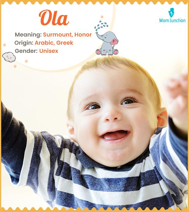 Explore Ola Meaning, Origin & Popularity