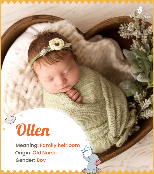 Ollen, meaning legendary