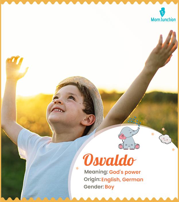 Osvaldo meaning God