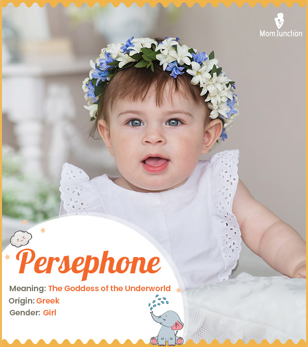 Persephone, a Greek mythological name