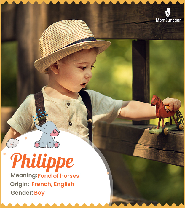 Philippe means horse lover