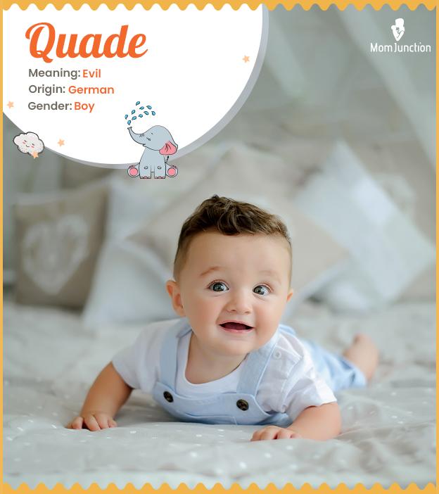 Quade Name Meaning, Origin, History, And Popularity