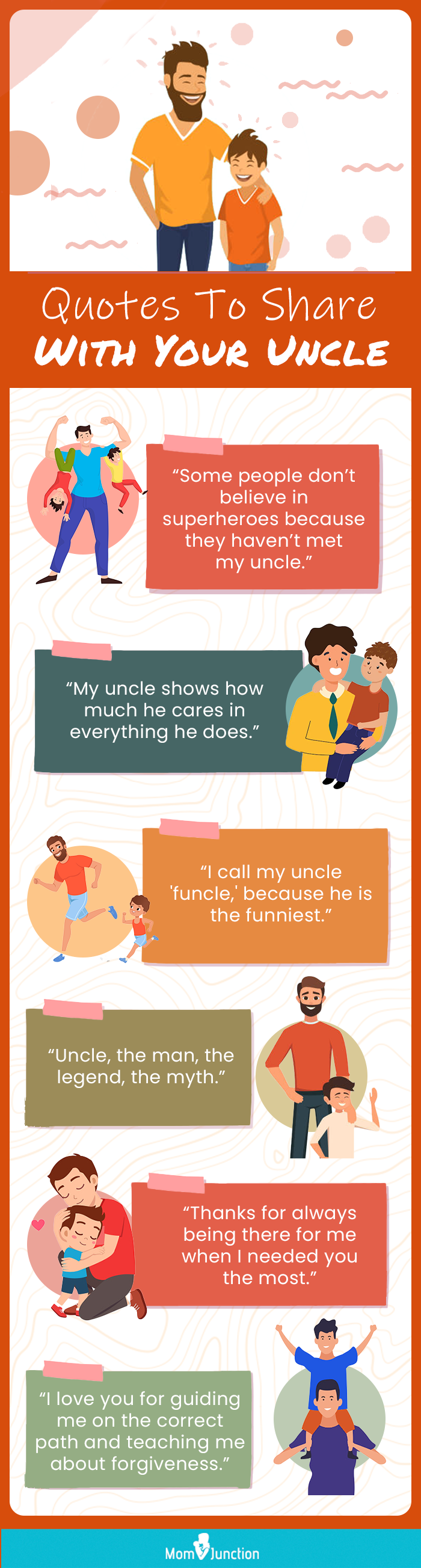 quotes to share with your uncle (infographic)