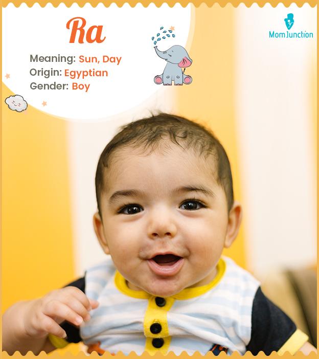 Ra Name Meaning, Origin, History, And Popularity