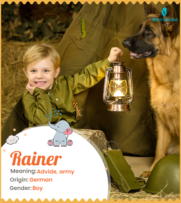 Rainer, meaning Advide