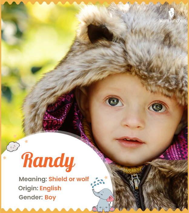Randy, meaning shield or wolf