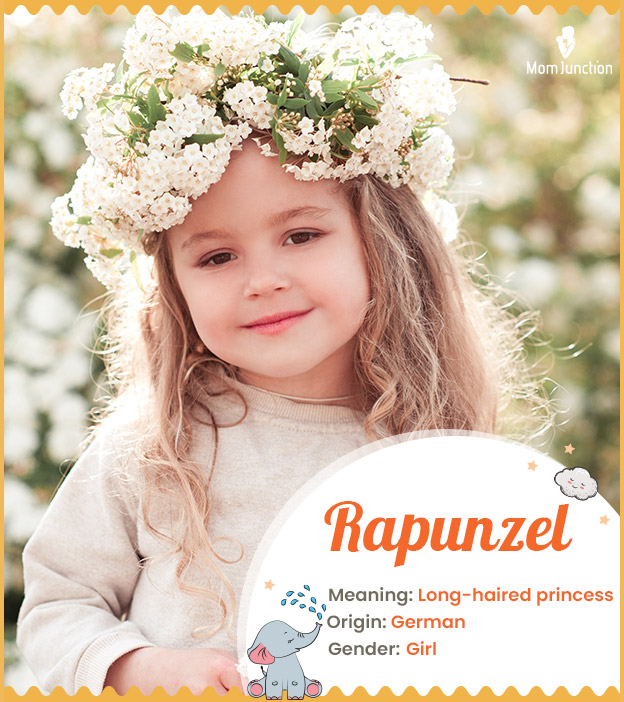 Rapunzel, long-haired princess/edible plant