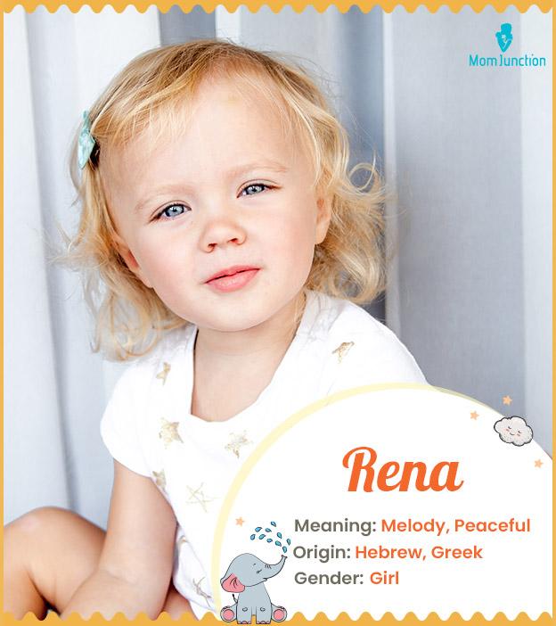 Rena Name Meaning, Origin, History, And Popularity