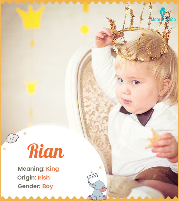 Rian meaning king