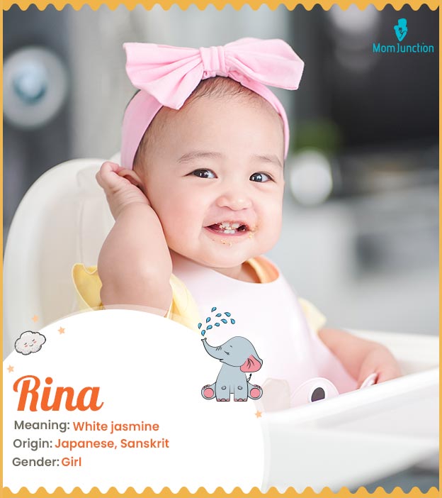Rina means white jasmine