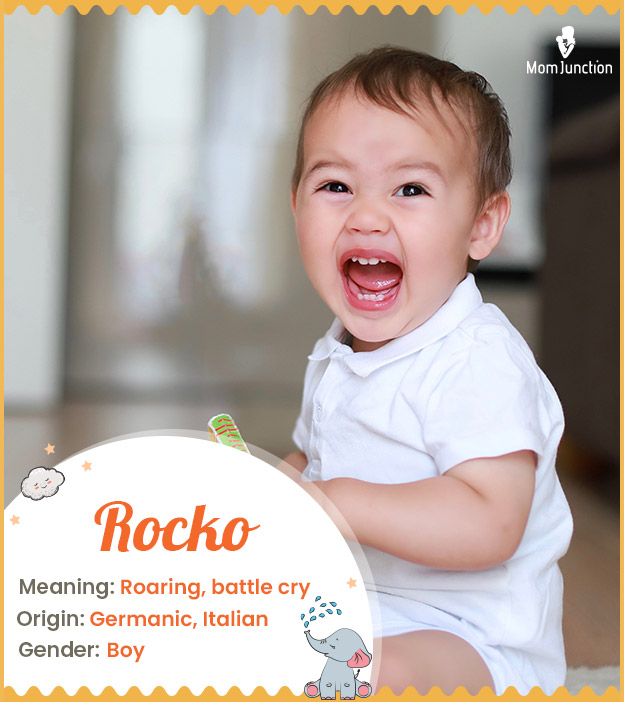 Rocko meaning roar