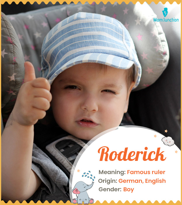 Roderick, a German boy name