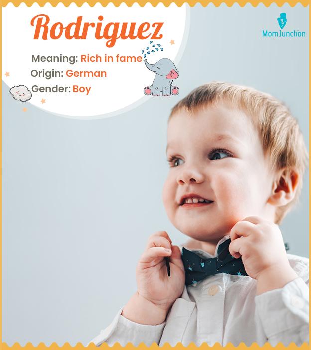 Rodriguez Name Meaning, Origin, History, And Popularity