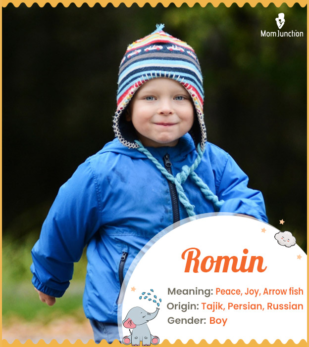 Romin, a Persian name for boys