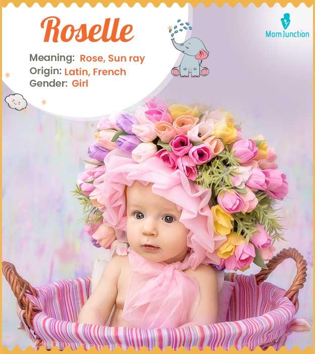 Roselle meaning Rose