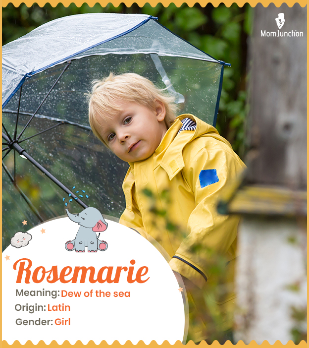 Rosemarie is the variant of name Rosemary