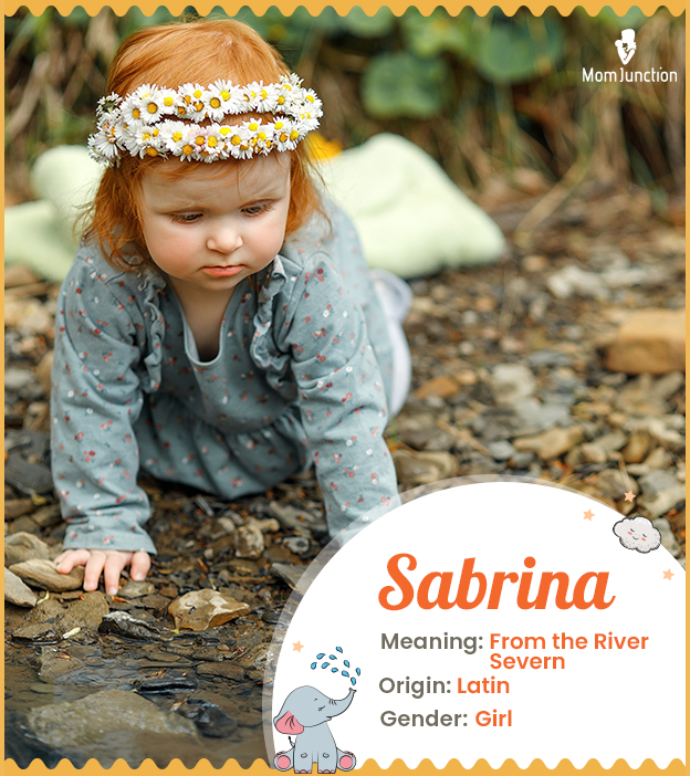 Sabrina signifies from the River Severn