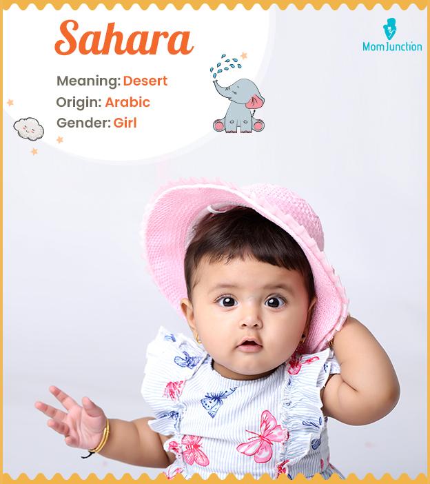 Sahara Meaning, Origin, History, And Popularity