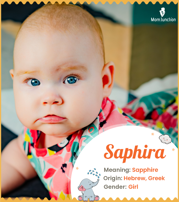 Saphira means sapphire