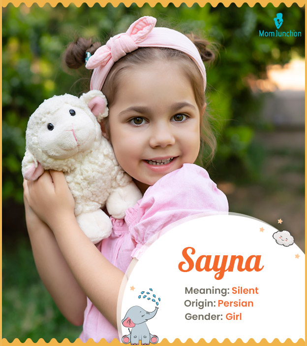 Sayna means silent