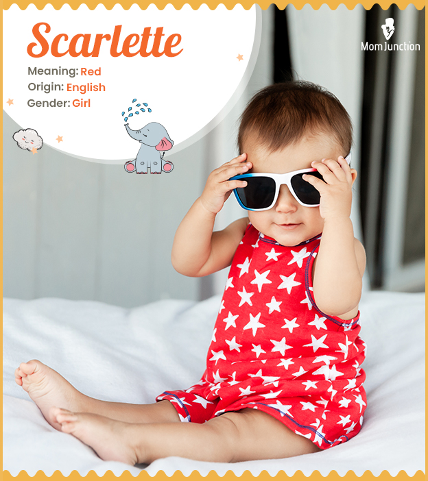Scarlette, an Old English name