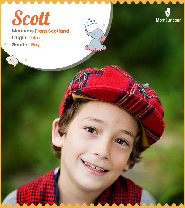 Scott refers to a person from Scotland